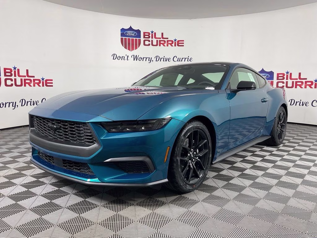 2026 Adriatic Blue Metallic Ford Mustang EcoBoost RWD Coupe