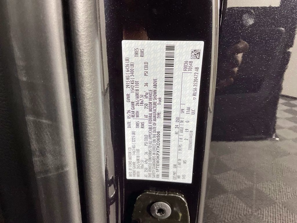2026 Black Metallic Ford F-150 XLT RWD Truck