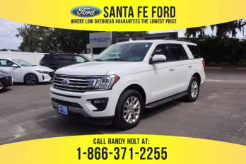 2021 White Ford Expedition XLT 4X4 SUV