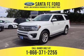 2021 White Ford Expedition XLT 4X4 SUV