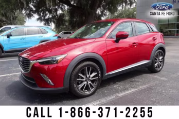 2017 Soul Red Metallic Mazda CX-3 Grand Touring FWD SUV