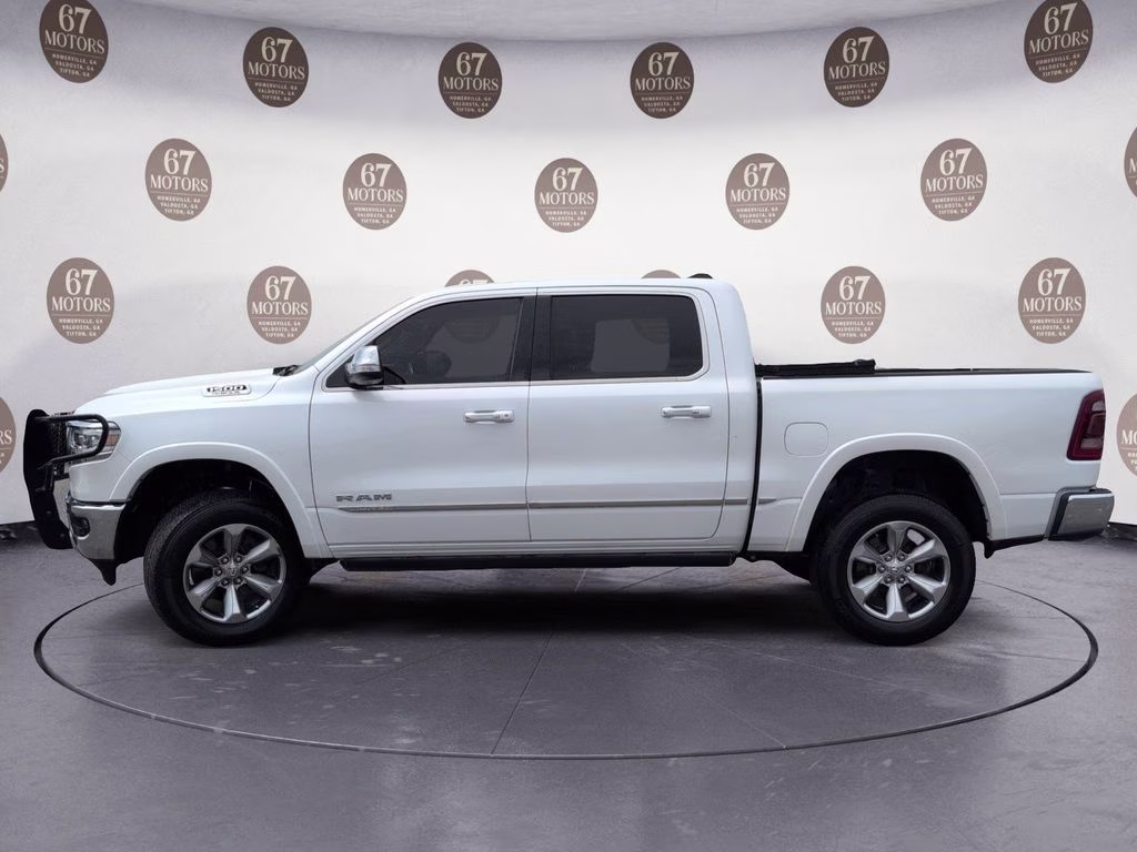 2022 Ivory White Tri-Coat Pearlcoat Ram 1500 Limited 4X4 Truck