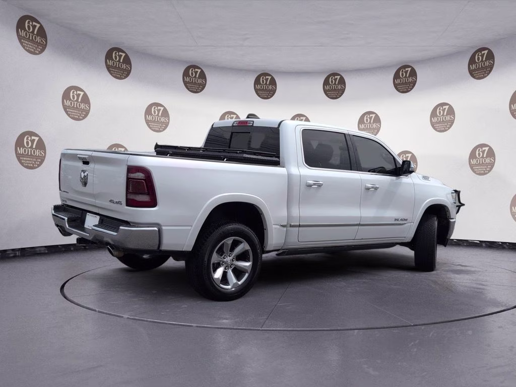 2022 Ivory White Tri-Coat Pearlcoat Ram 1500 Limited 4X4 Truck