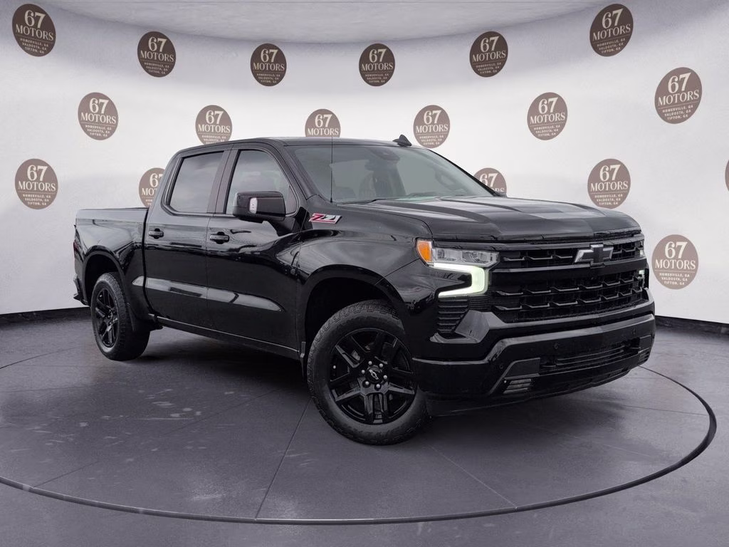 2024 Black Chevrolet Silverado 1500 RST 4X4 Truck