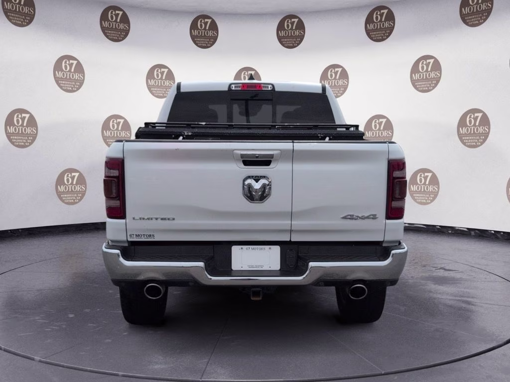 2022 Ivory White Tri-Coat Pearlcoat Ram 1500 Limited 4X4 Truck