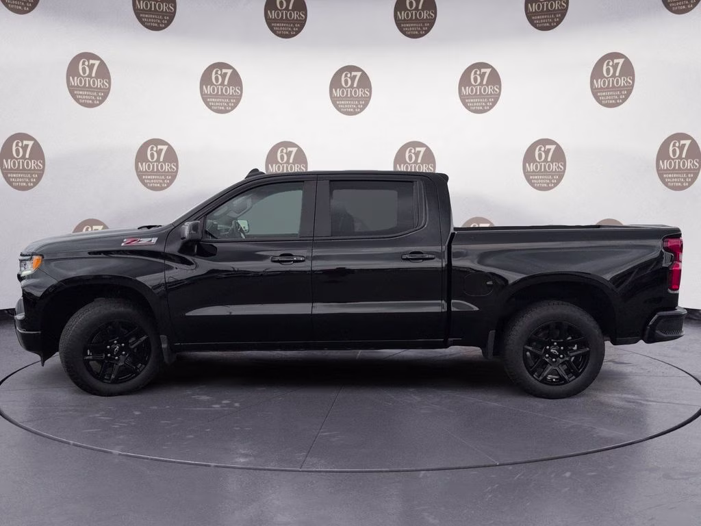 2024 Black Chevrolet Silverado 1500 RST 4X4 Truck
