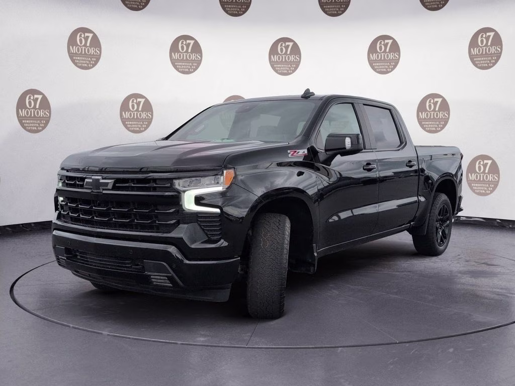 2024 Black Chevrolet Silverado 1500 RST 4X4 Truck