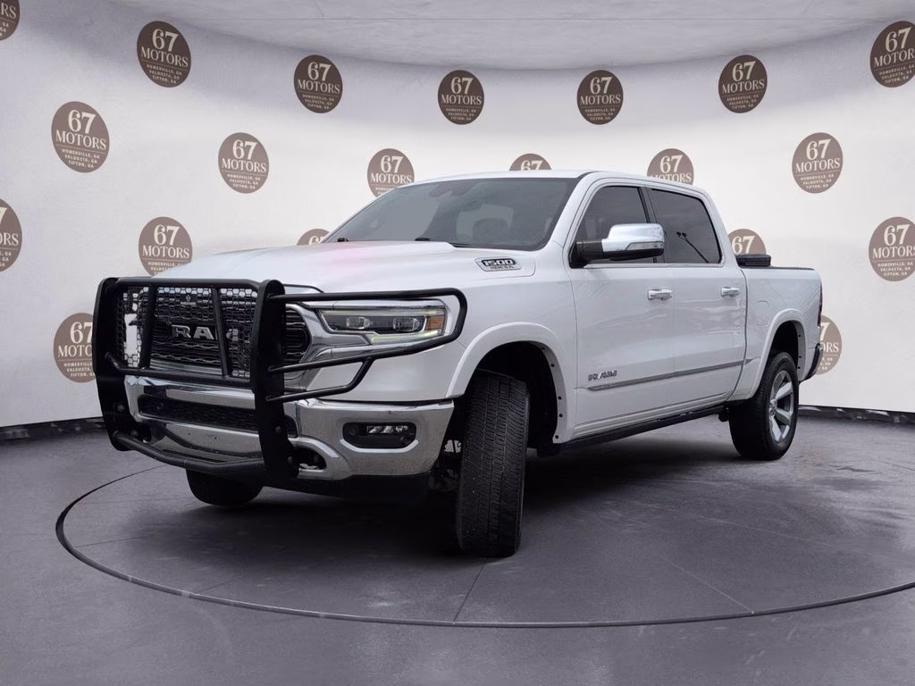 2022 Ivory White Tri-Coat Pearlcoat Ram 1500 Limited 4X4 Truck