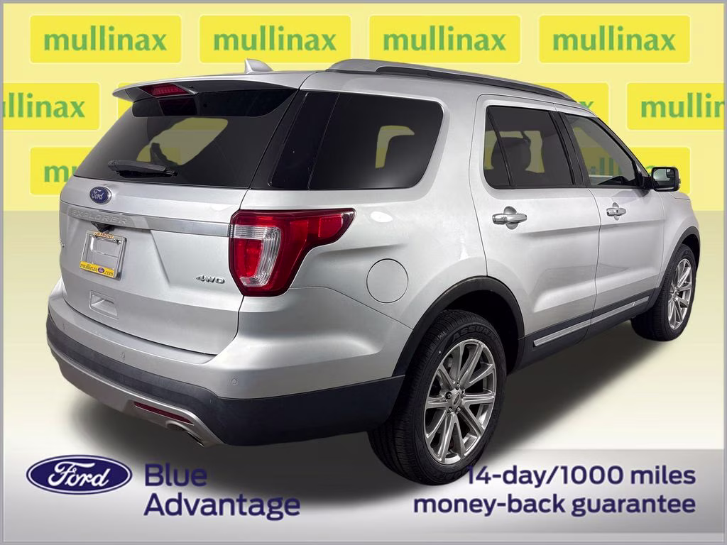 2017 Ingot Silver Metallic Ford Explorer Limited 4X4 SUV