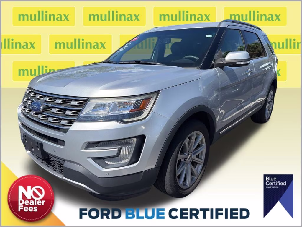 2017 Ingot Silver Metallic Ford Explorer Limited 4X4 SUV