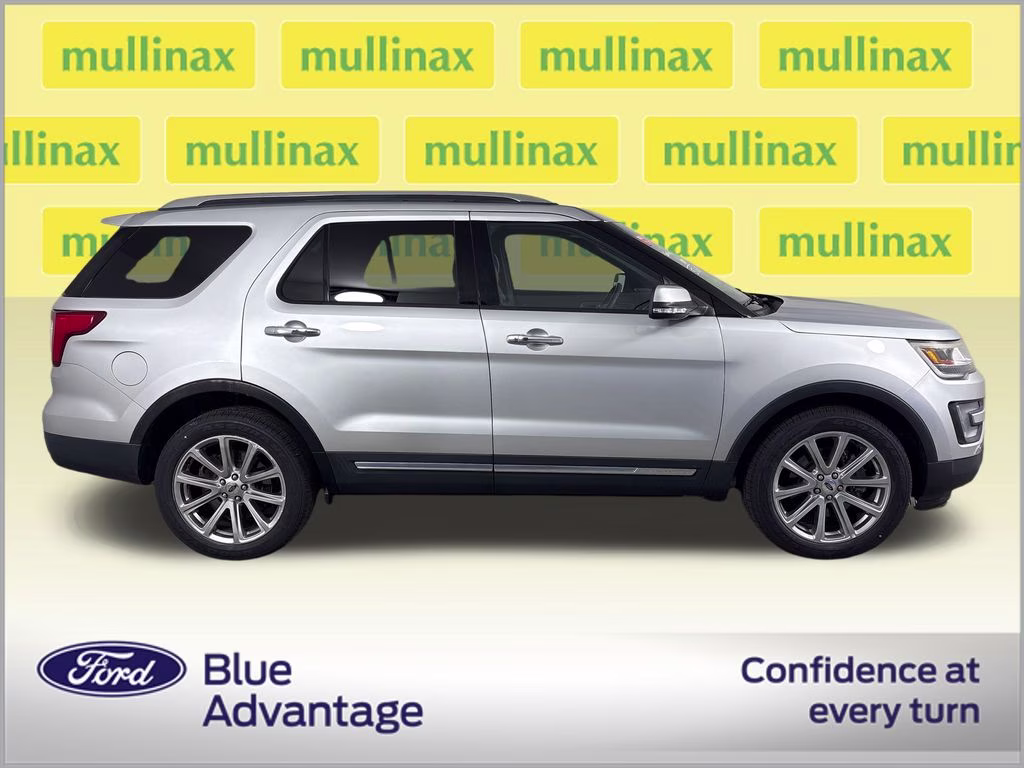 2017 Ingot Silver Metallic Ford Explorer Limited 4X4 SUV