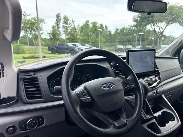 2023 Oxford White Ford Transit Passenger Wagon XLT RWD Van