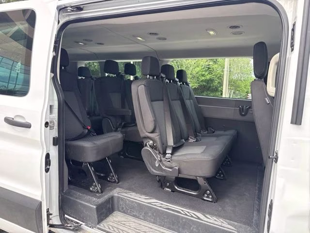 2023 Oxford White Ford Transit Passenger Wagon XLT RWD Van