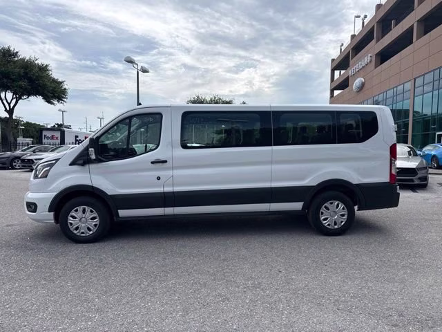 2023 Oxford White Ford Transit Passenger Wagon XLT RWD Van