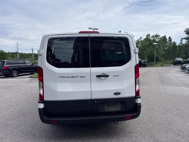 2023 Oxford White Ford Transit Passenger Wagon XLT RWD Van