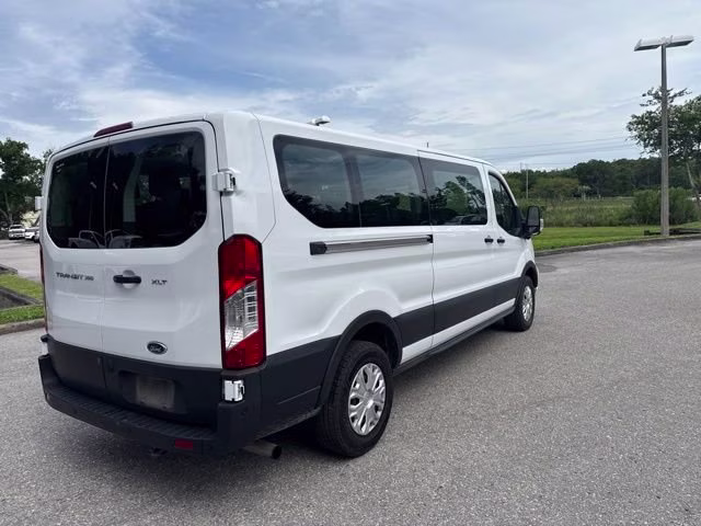 2023 Oxford White Ford Transit Passenger Wagon XLT RWD Van