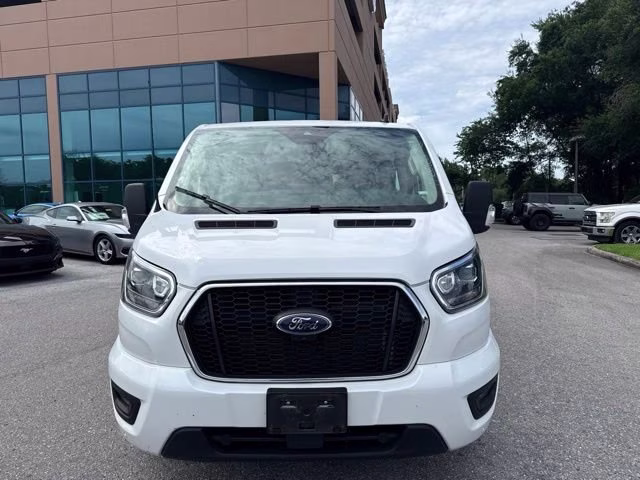 2023 Oxford White Ford Transit Passenger Wagon XLT RWD Van