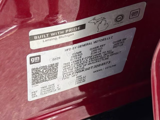 2026 Volcanic Red Tintcoat GMC Acadia Denali Ultimate FWD SUV