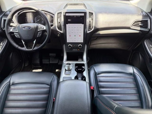 2023 Agate Black Metallic Ford Edge SEL AWD SUV