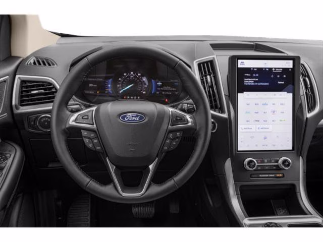 2023 Agate Black Metallic Ford Edge SEL AWD SUV