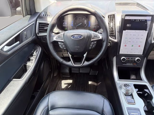 2023 Agate Black Metallic Ford Edge SEL AWD SUV