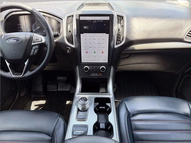 2023 Agate Black Metallic Ford Edge SEL AWD SUV