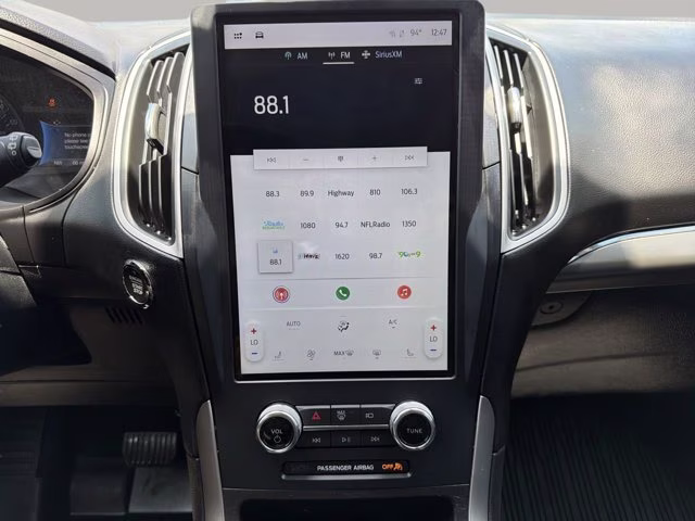 2023 Agate Black Metallic Ford Edge SEL AWD SUV