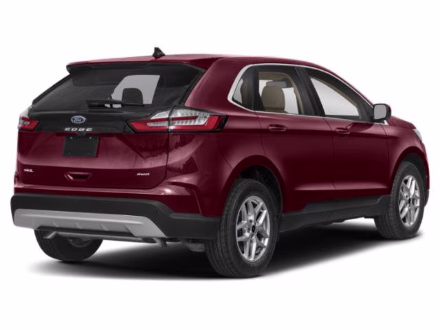 2023 Agate Black Metallic Ford Edge SEL AWD SUV