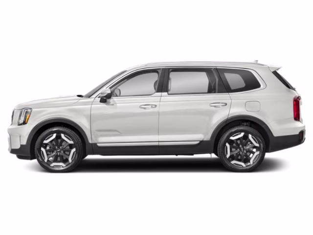 2024 Glacial White Pearl Kia Telluride S AWD SUV