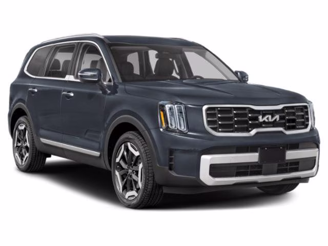2024 Glacial White Pearl Kia Telluride S AWD SUV