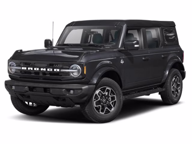2024 Black Ford Bronco Outer Banks 4X4 Crossover