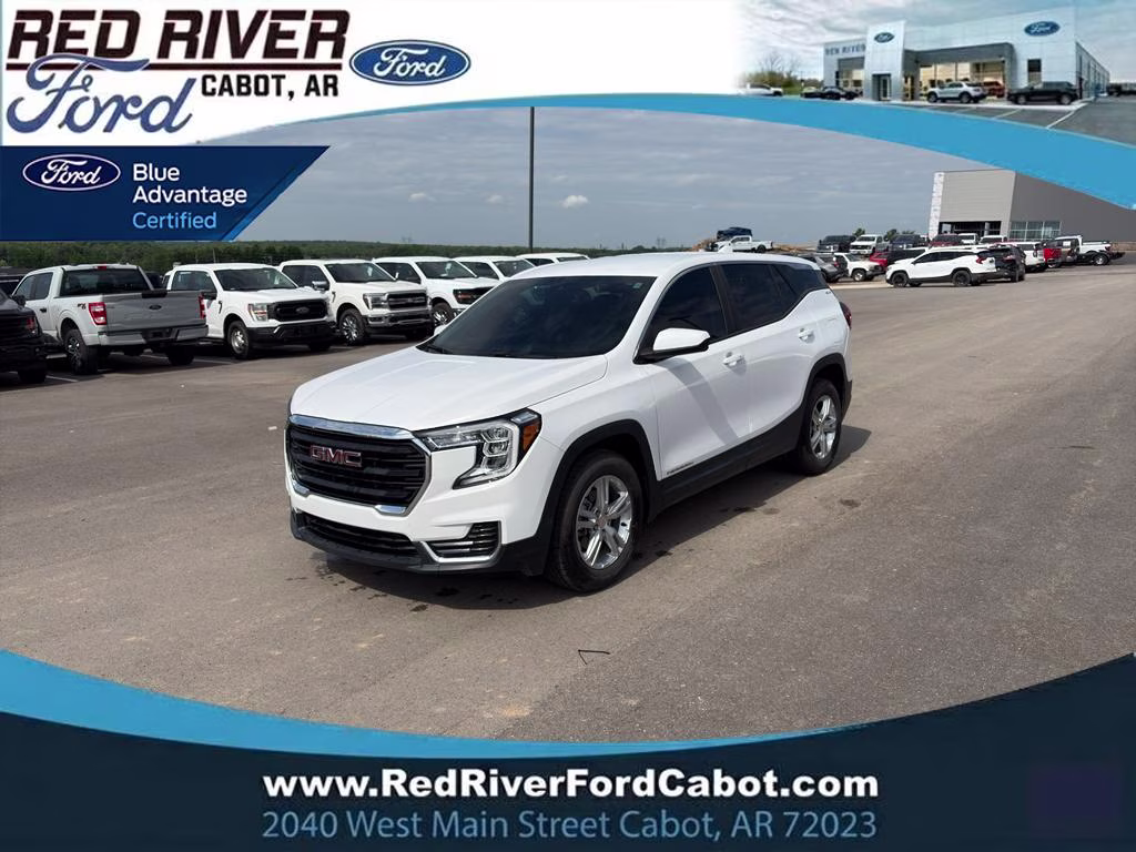 2022 Summit White GMC Terrain SLE FWD SUV