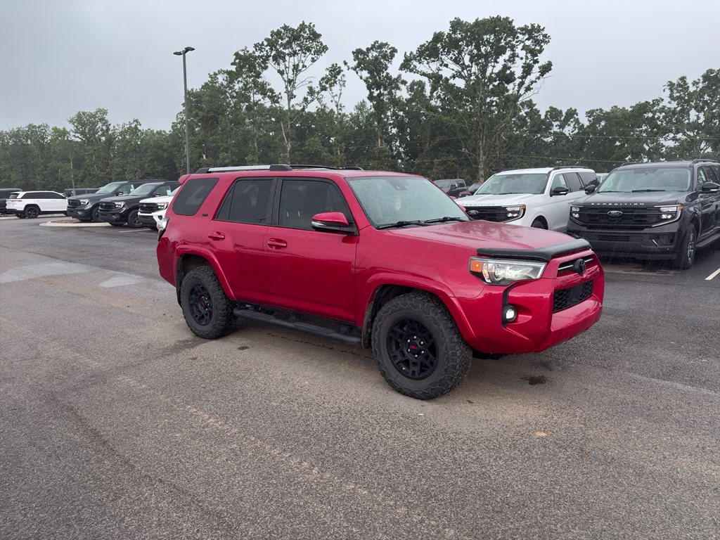 2021 Barcelona Red Metallic Toyota 4Runner SR5 Premium RWD SUV