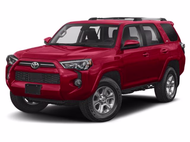 2021 Red Toyota 4Runner SR5 Premium RWD Crossover