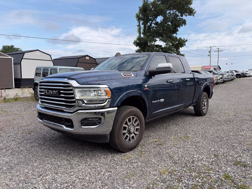 2020 Patriot Blue Pearlcoat Ram 2500 Longhorn 4X4 Truck