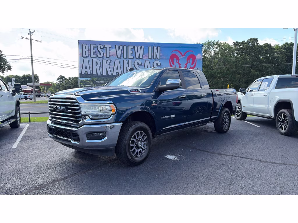 2020 Patriot Blue Pearlcoat Ram 2500 Longhorn 4X4 Truck