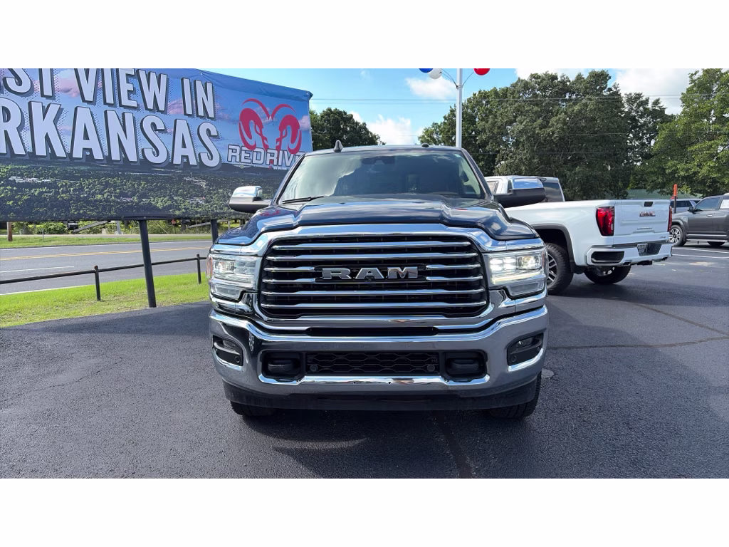 2020 Patriot Blue Pearlcoat Ram 2500 Longhorn 4X4 Truck