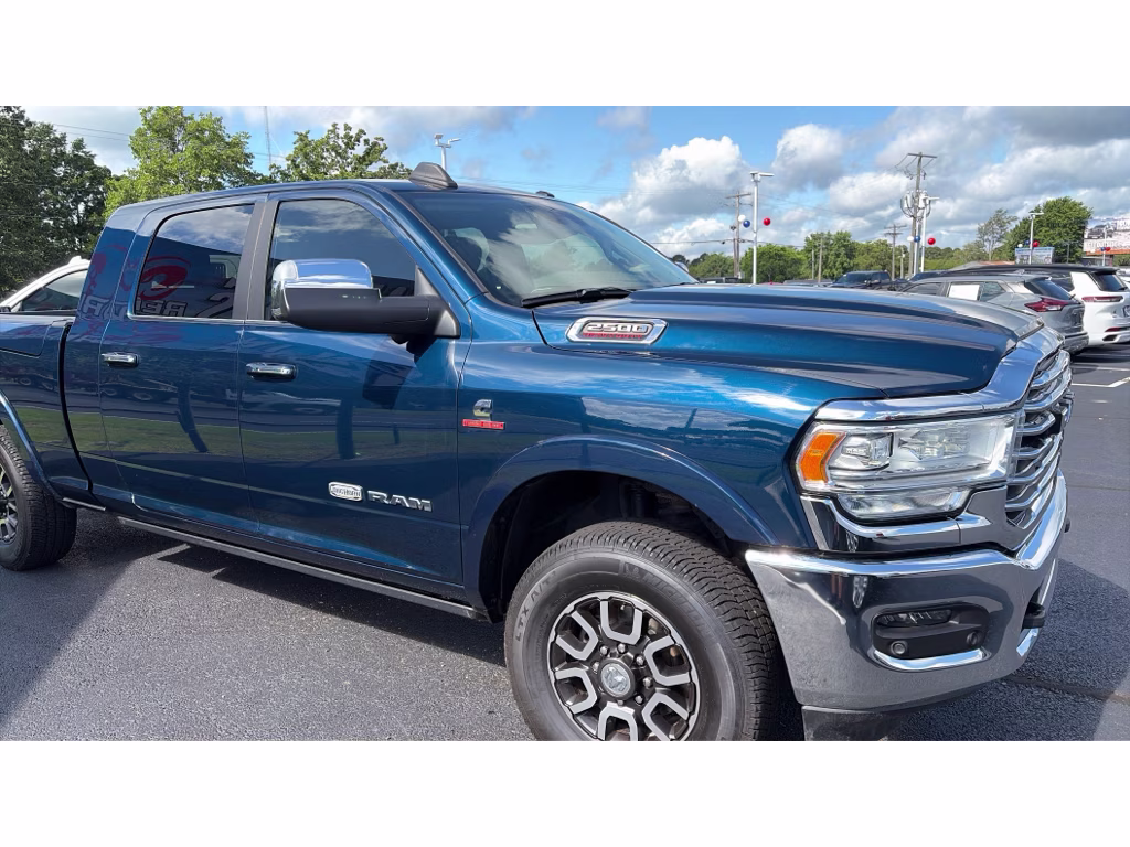 2020 Patriot Blue Pearlcoat Ram 2500 Longhorn 4X4 Truck