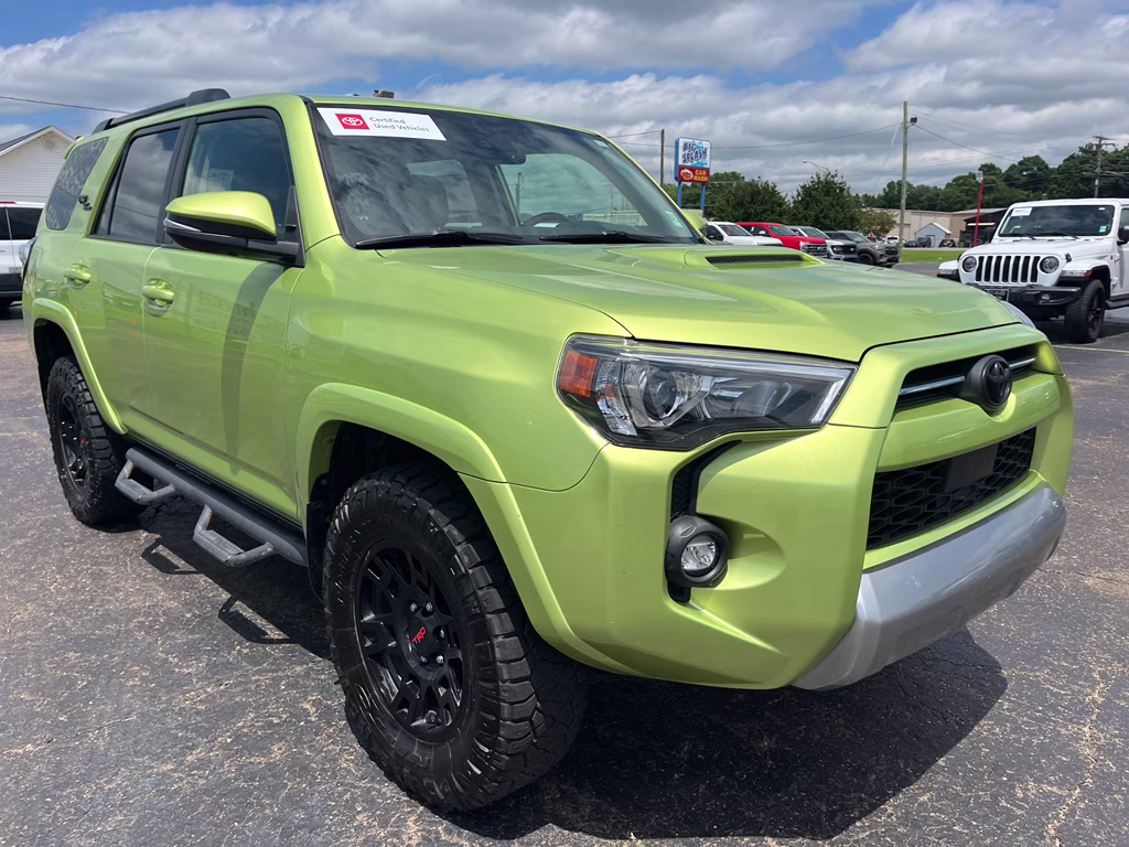 2023 Lime Rush Toyota 4Runner TRD Off Road Premium 4X4 SUV