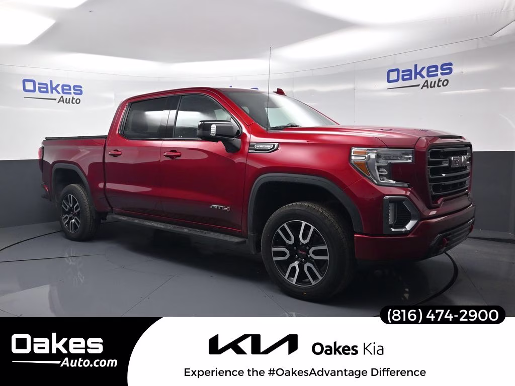 2021 Cayenne Red Tintcoat GMC Sierra 1500 AT4 4X4 Truck
