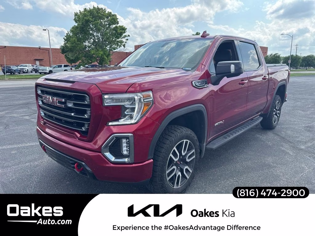 2021 Cayenne Red Tintcoat GMC Sierra 1500 AT4 4X4 Truck