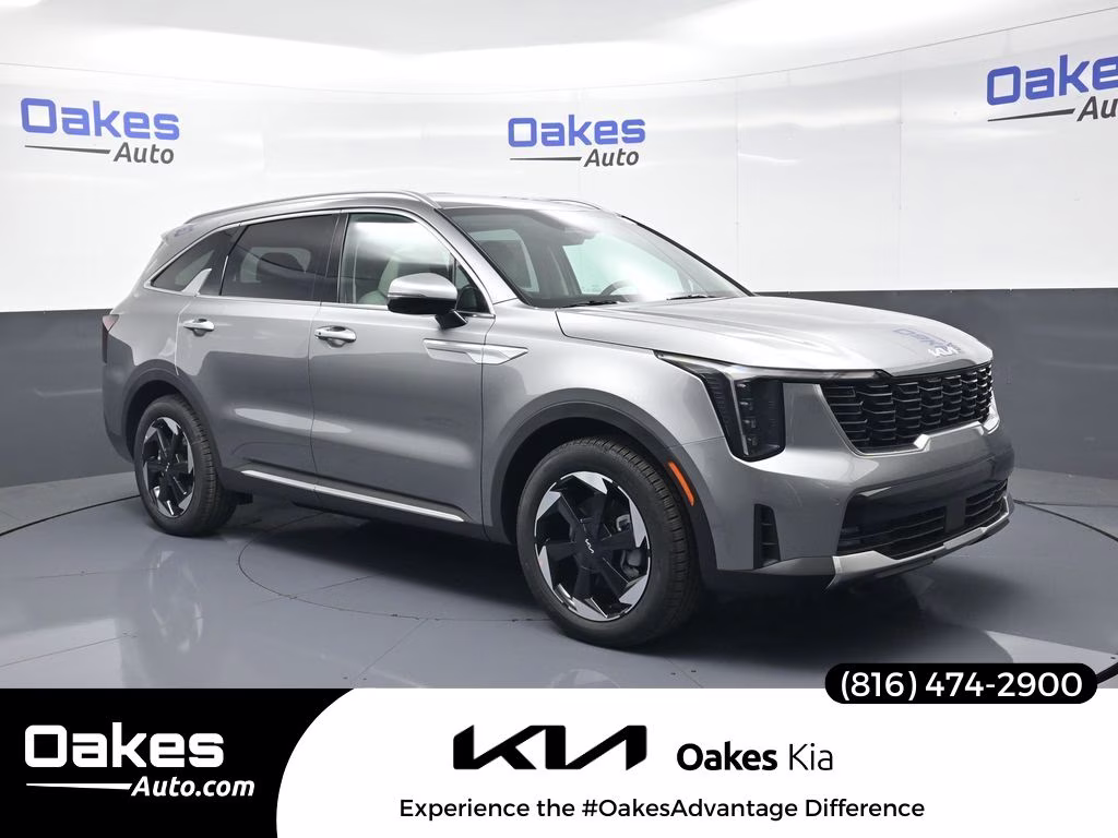 2026 Steel Gray Kia Sorento Hybrid EX AWD SUV