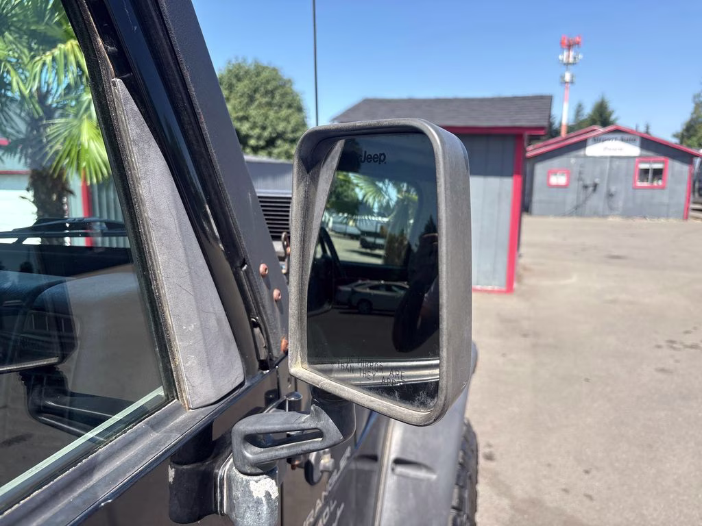 2000 Blue Jeep Wrangler Sport 4X4 SUV