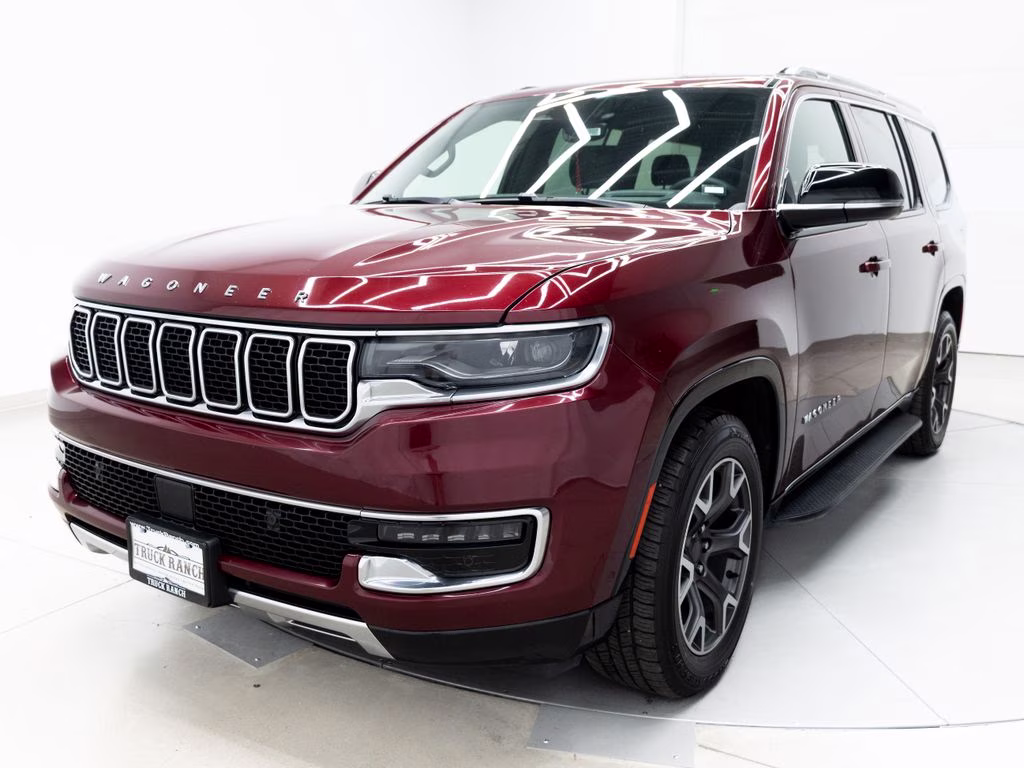 2023 Velvet Red Pearlcoat Jeep Wagoneer Series III 4X4 SUV
