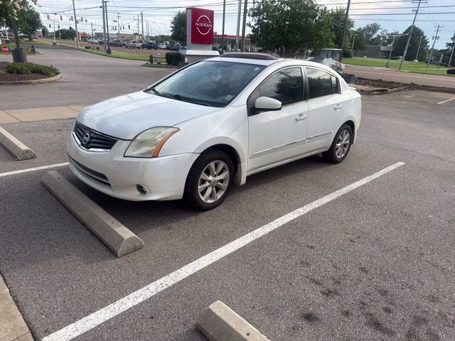 2011 Aspen White Pearl Nissan Sentra 2.0 SL FWD Sedan
