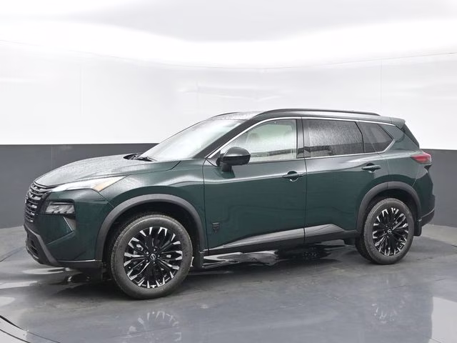 2026 Obsidian Green Nissan Rogue Dark Armor FWD SUV