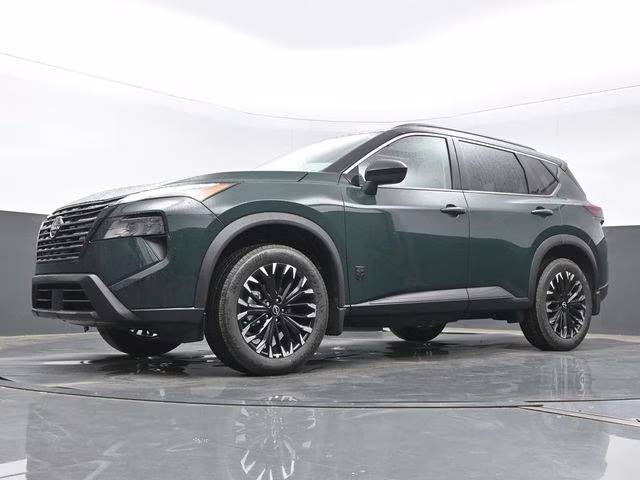 2026 Obsidian Green Nissan Rogue Dark Armor FWD SUV