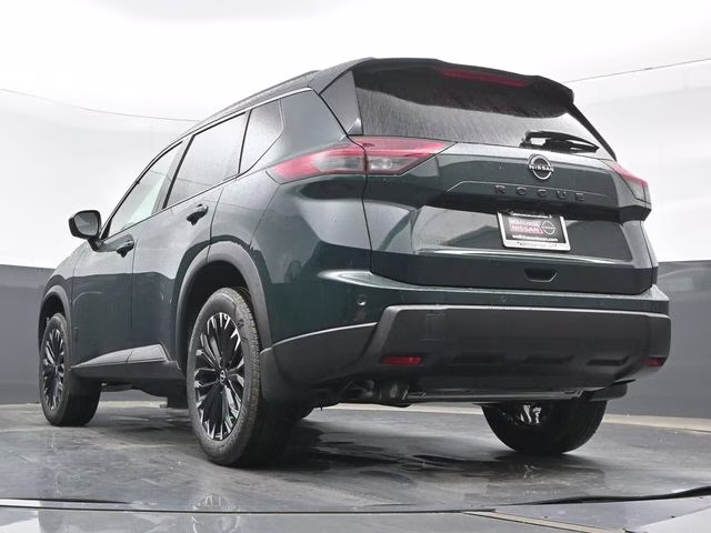 2026 Obsidian Green Nissan Rogue Dark Armor FWD SUV