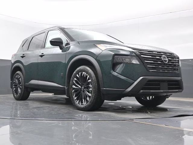 2026 Obsidian Green Nissan Rogue Dark Armor FWD SUV