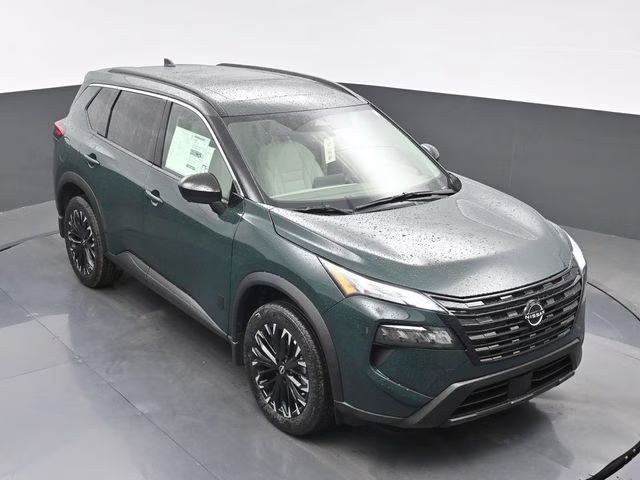 2026 Obsidian Green Nissan Rogue Dark Armor FWD SUV
